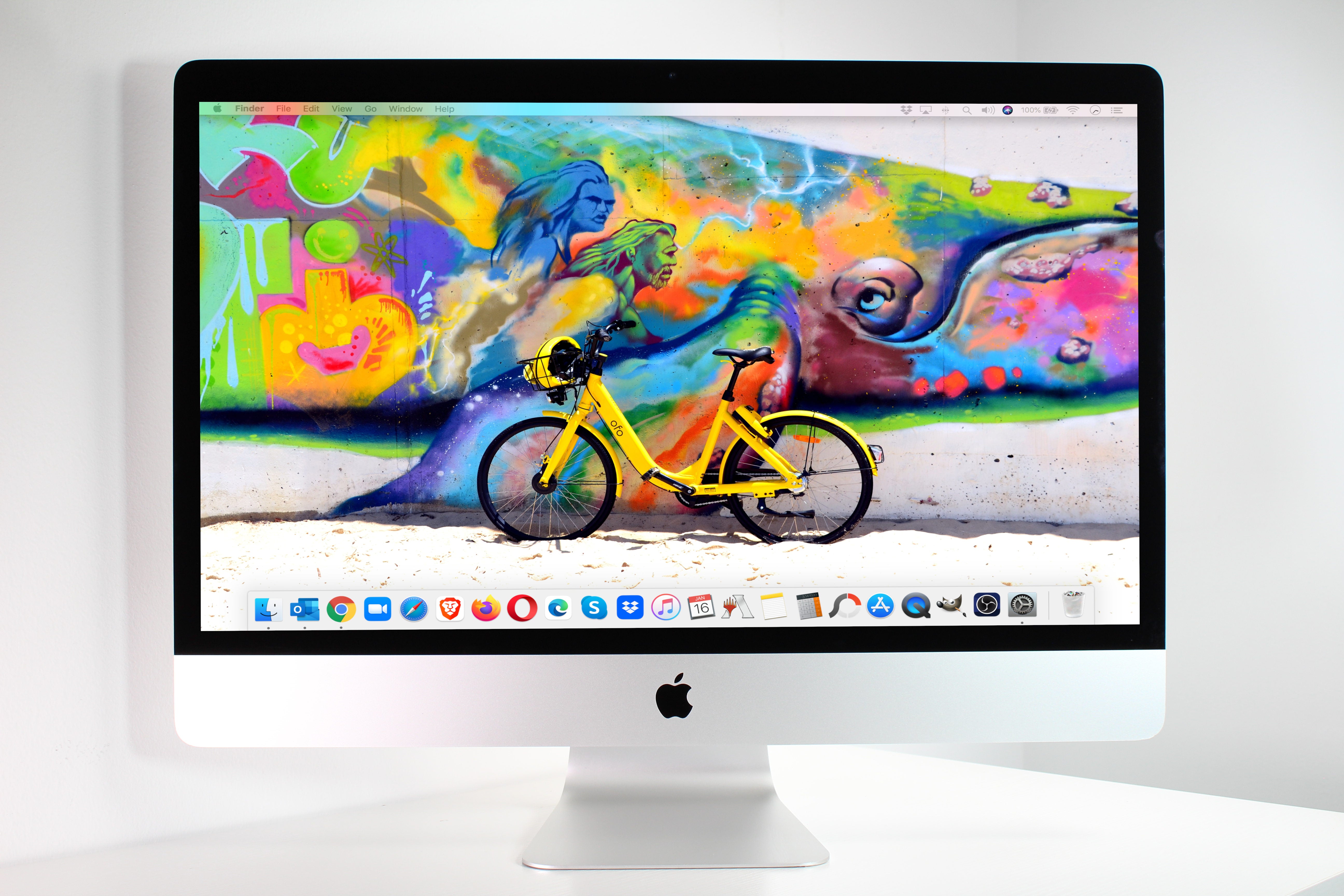 2020 Apple iMac 27-inch Front View